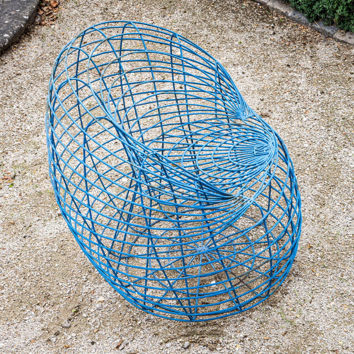 Two Chairs in blue and black by Anacleto Spazzapan, Italy 21st century