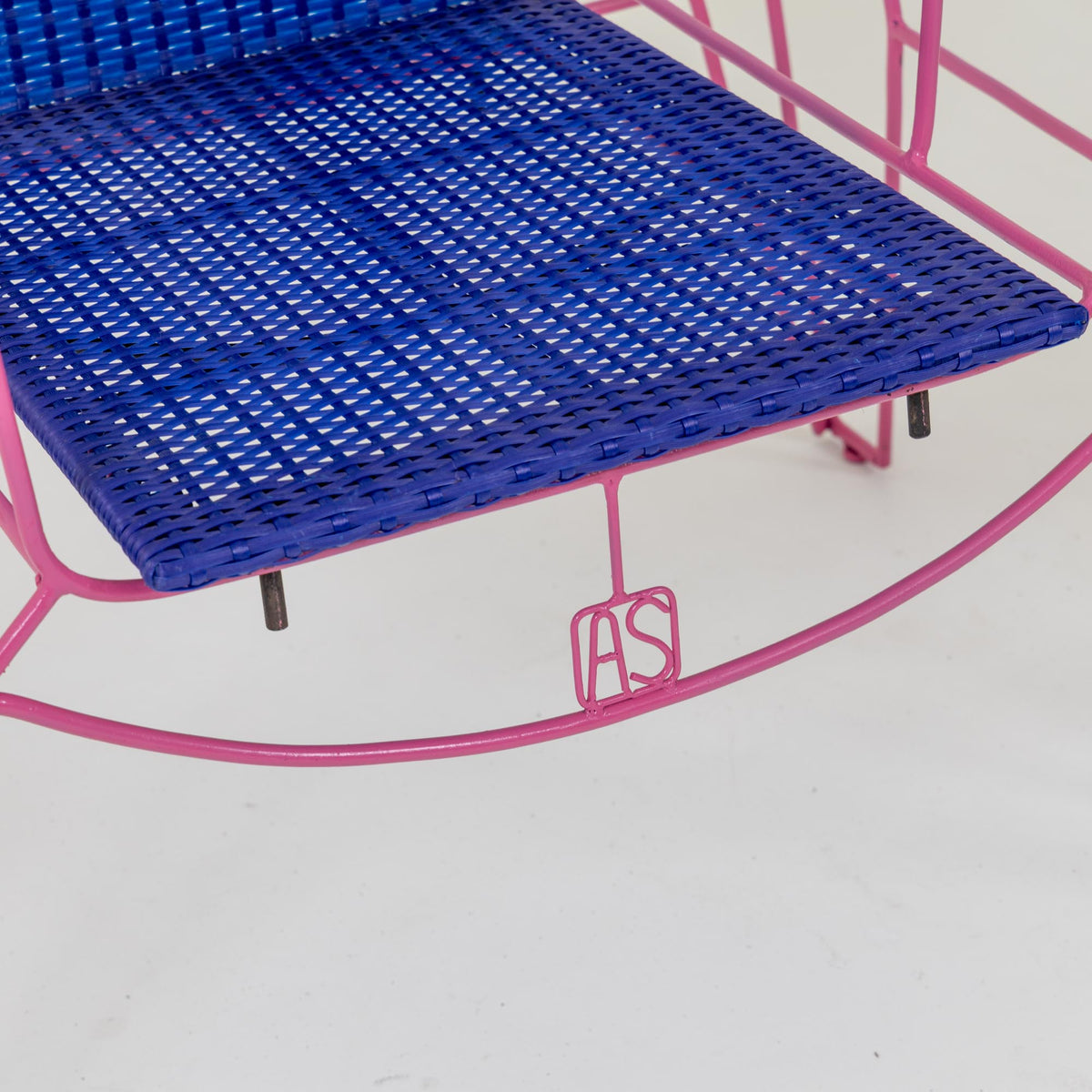 Pair of Armchairs in pink by Anacleto Spazzapan, Italy 21st Century