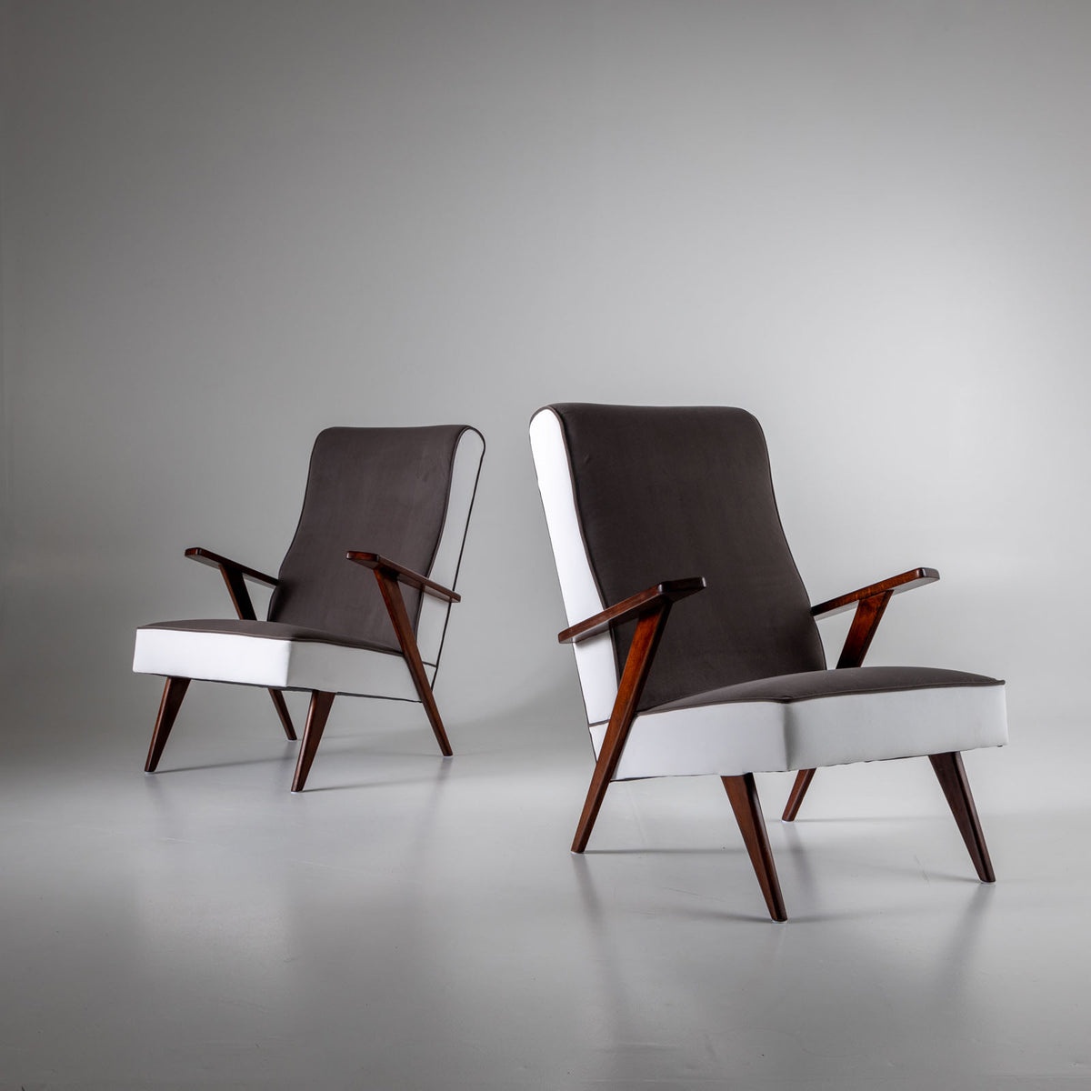 Pair of Danish Armchairs, 1960s