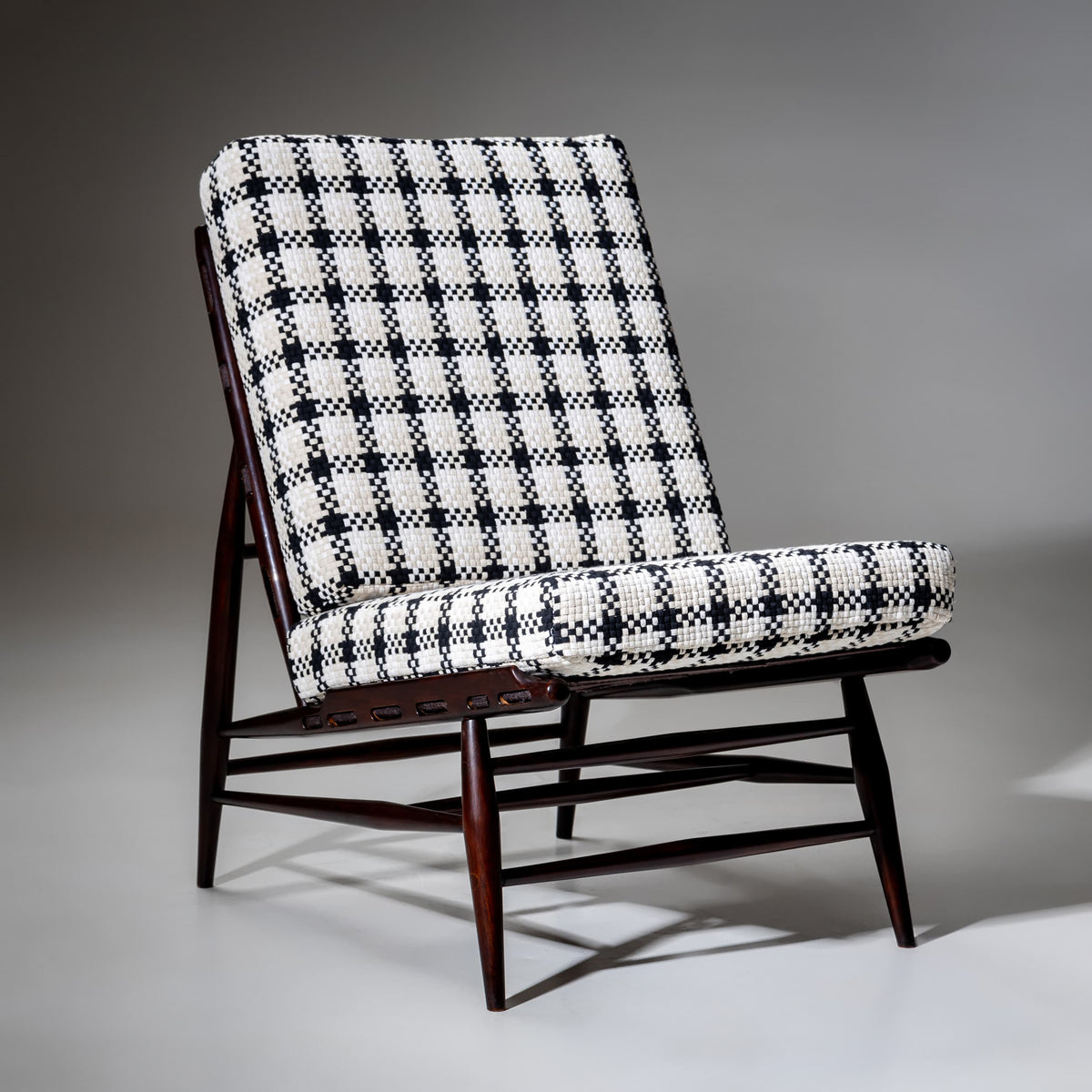 Pair of Mid-Century Lounge Chairs, Italy, 1950s