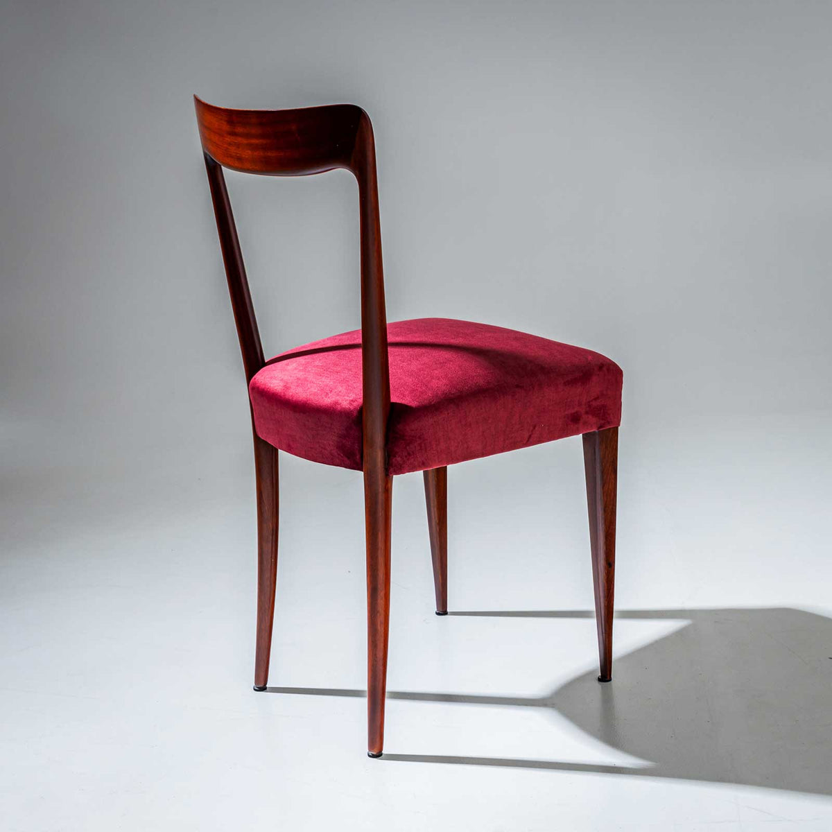 Set of six Side Chairs, Italy 1940s