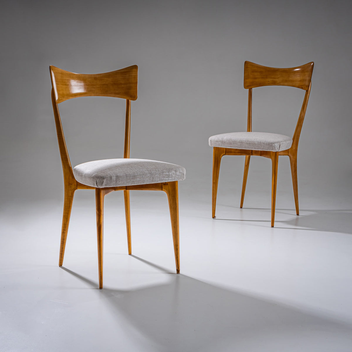 Two Chairs by Ico and Luisa Parisi, Italy, 1950s