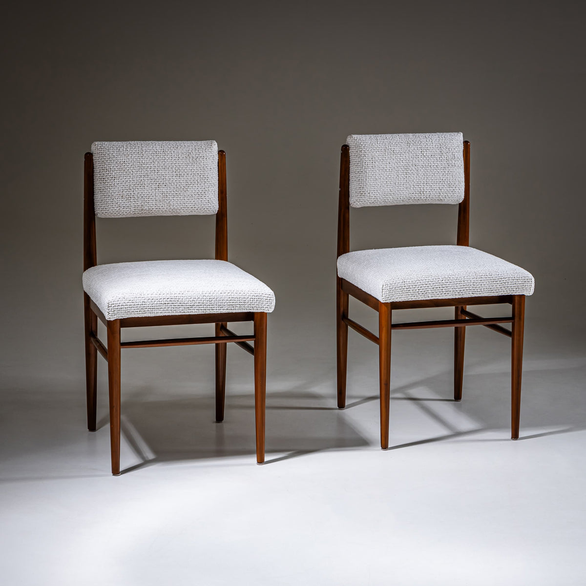 Pair of Chairs, Italian Manufacture, Mid-20th Century