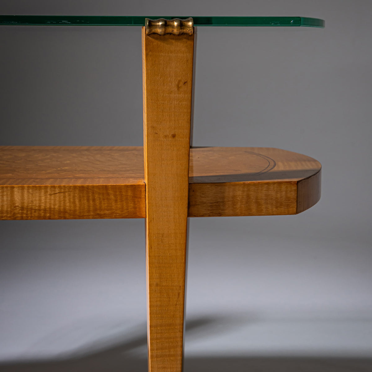 Art Deco Couchtisch, 1940er Jahre