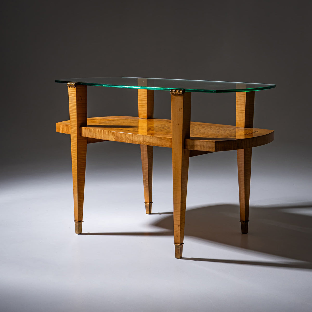 Art Deco Couchtisch, 1940er Jahre