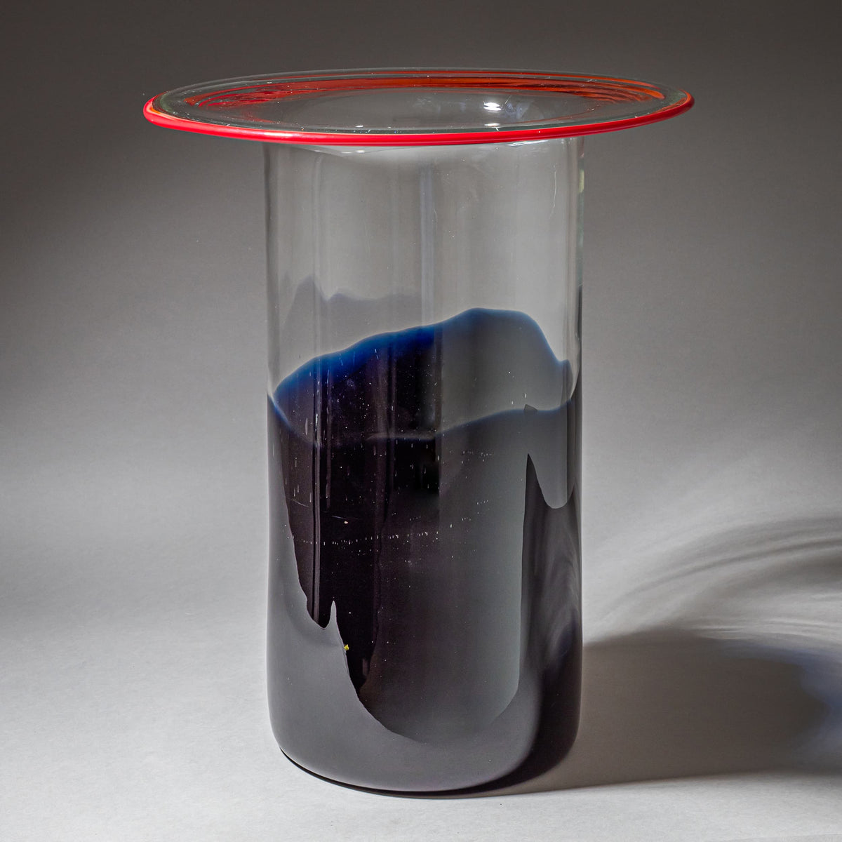 Cylindrical Vase by Renato Toso for Leucos, Italy 1970s