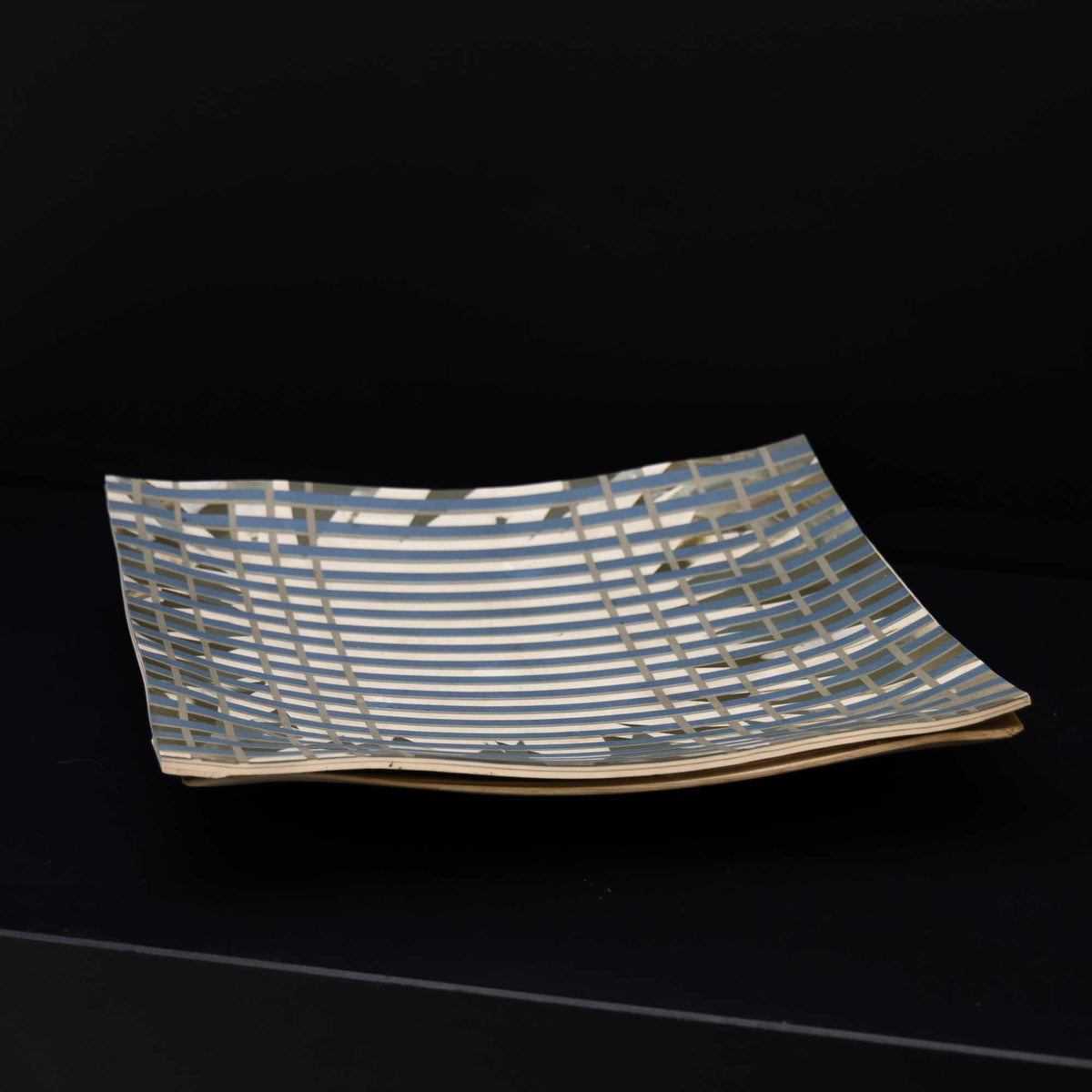 Ceramic Plate by Sergio Bollagisio, Mid-20th Century