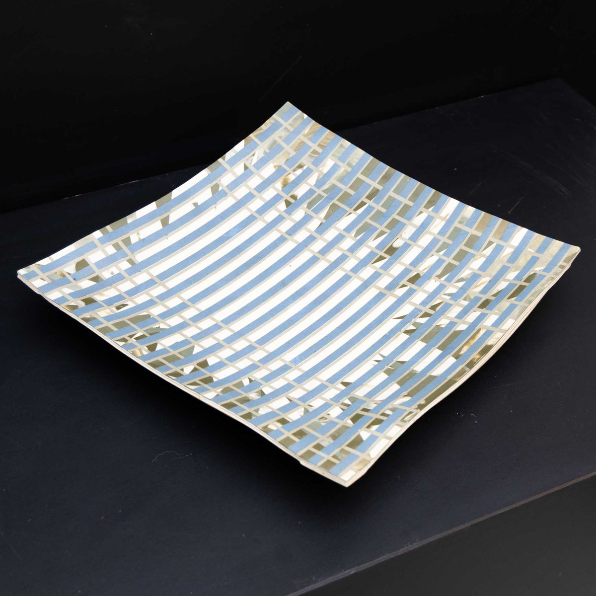 Ceramic Plate by Sergio Bollagisio, Mid-20th Century