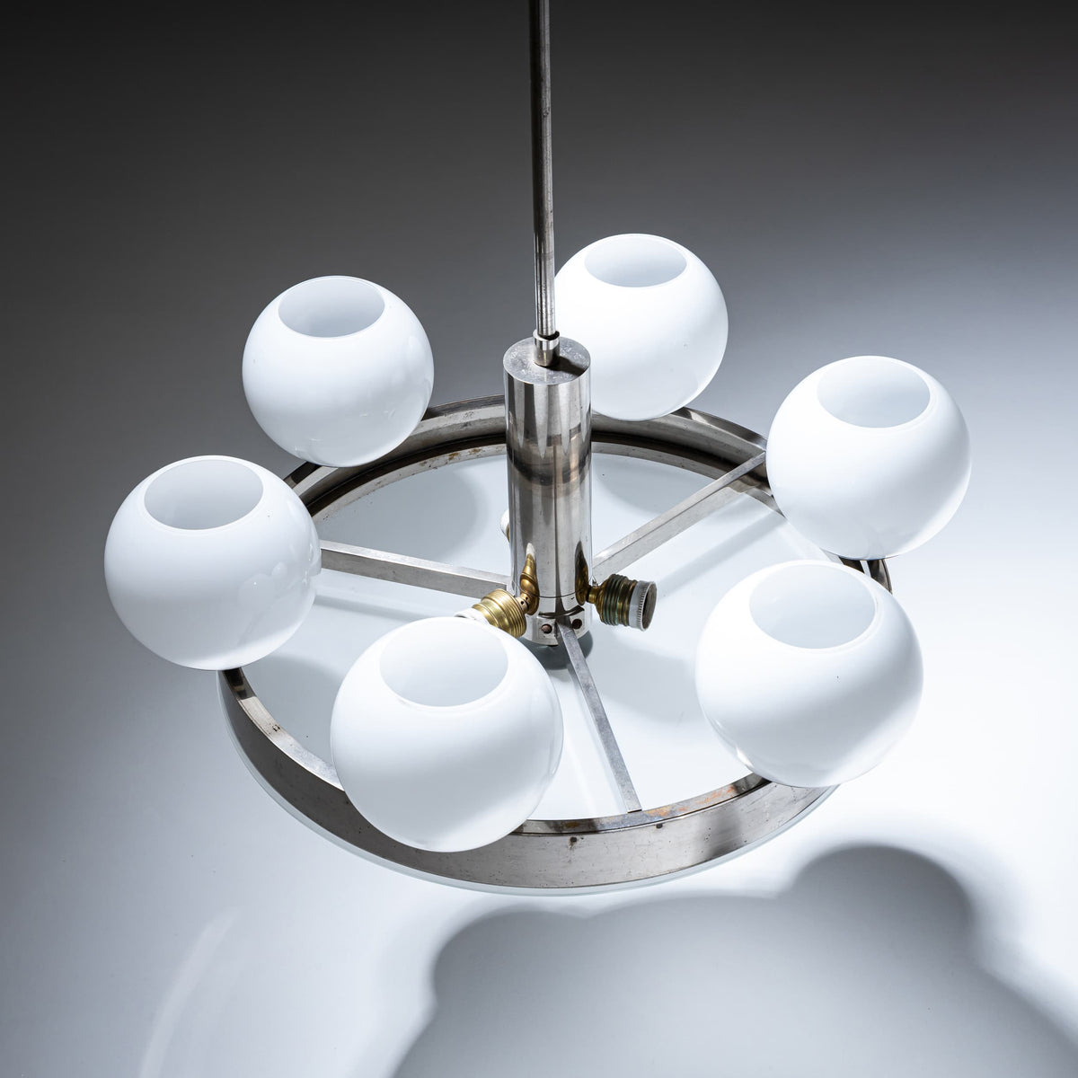 Ceiling chandelier, Bohemia 1930