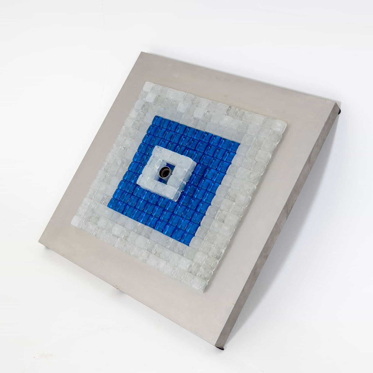 Square Lamp by Albano Poli for Poliarte, Italy 1970s