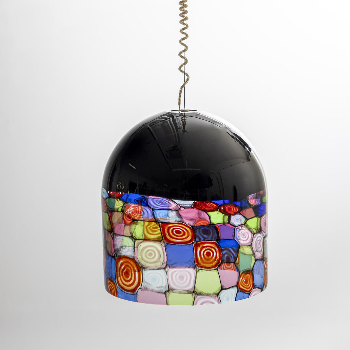 Tinta Pendant Lamp by Renato Toso & Note Massari for Leucos, Italy 1970s