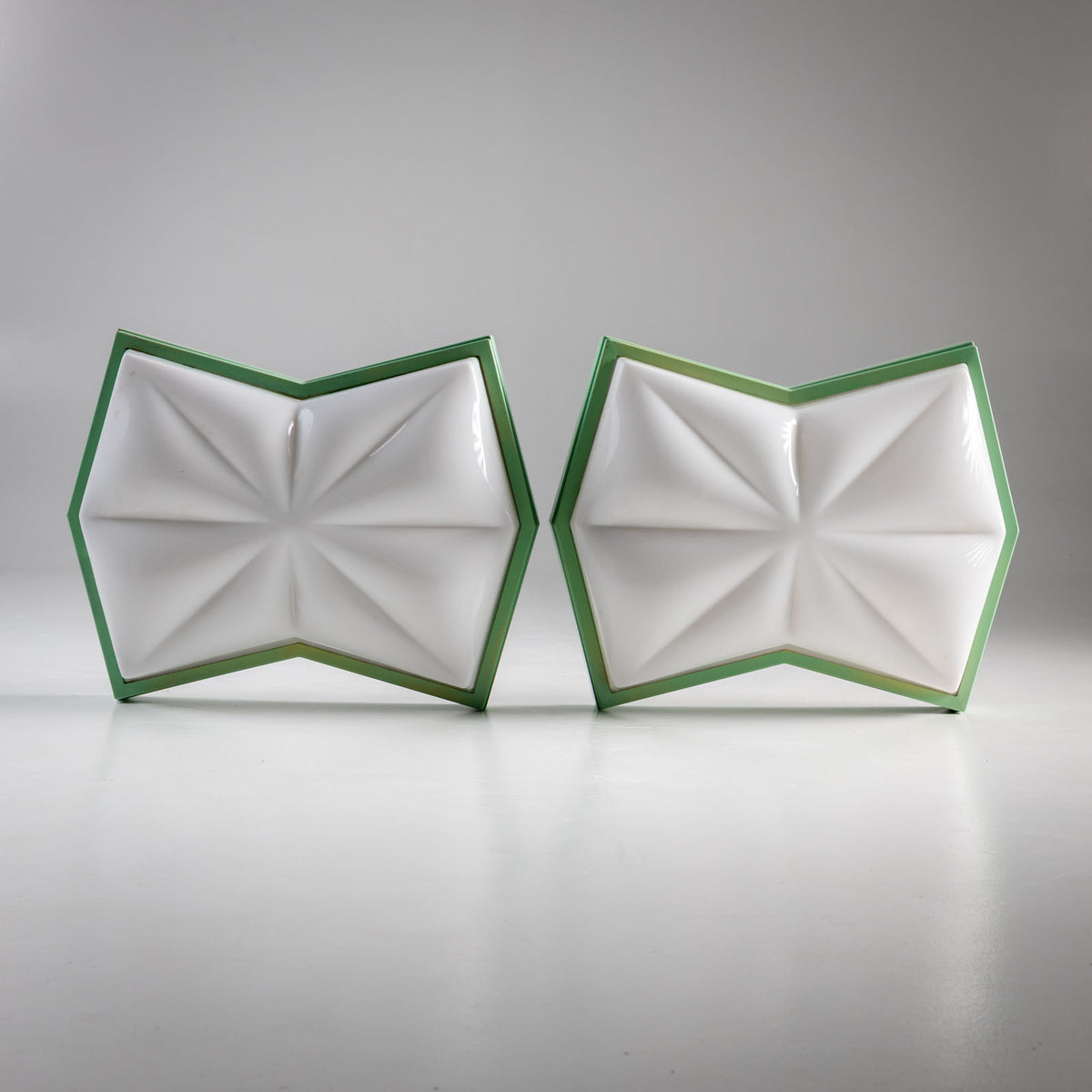 Pair of Ceiling Lights, Italy Mid-20th Century