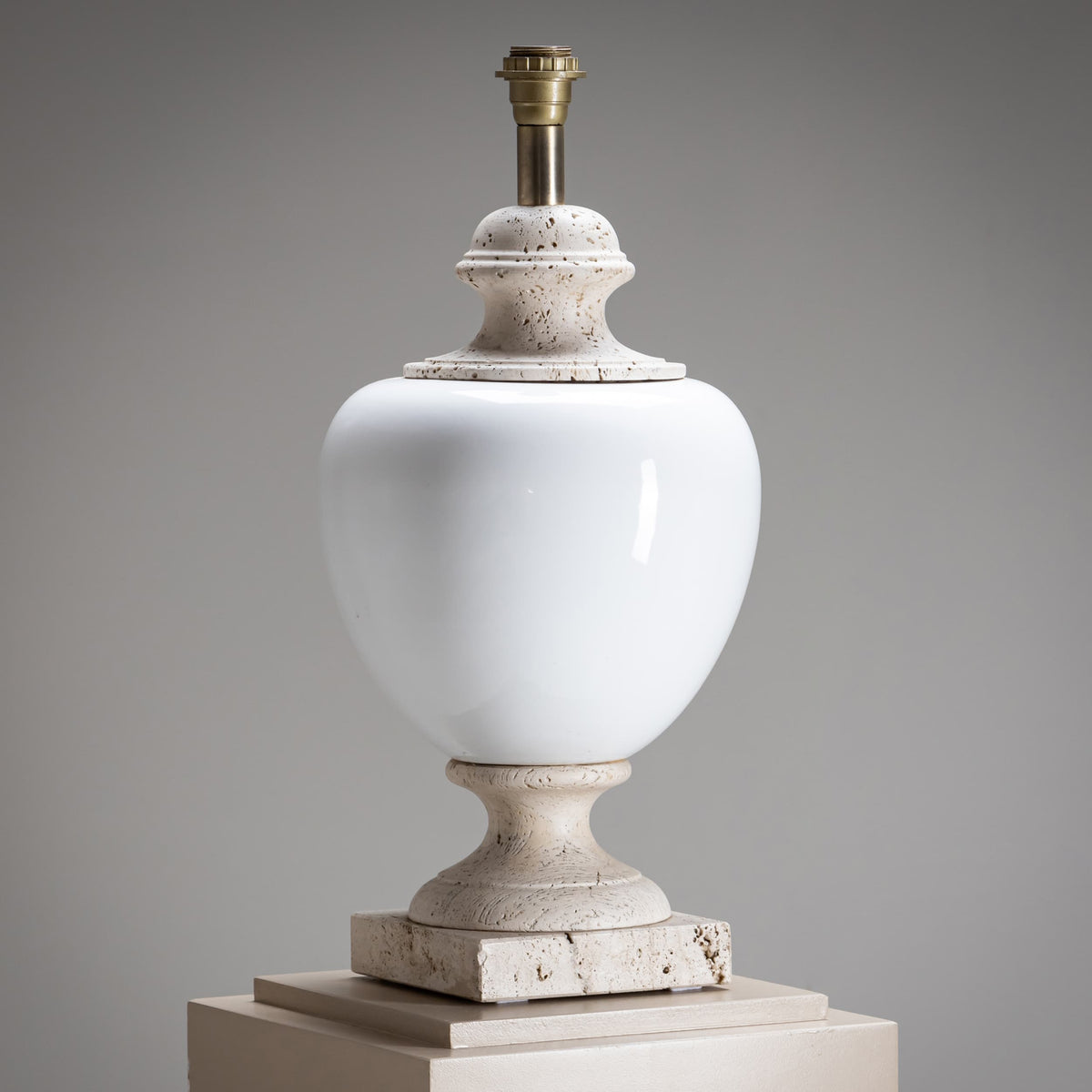 Pair of Ceramic Table Lamps by Ceramiche Zaccagnini, Italy, 20th Century