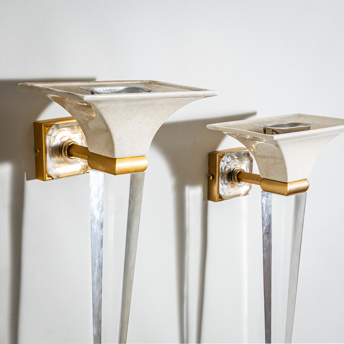 Pair of Wall Sconces by Sigma L2, Italy, Late 20th / Early 21st Century