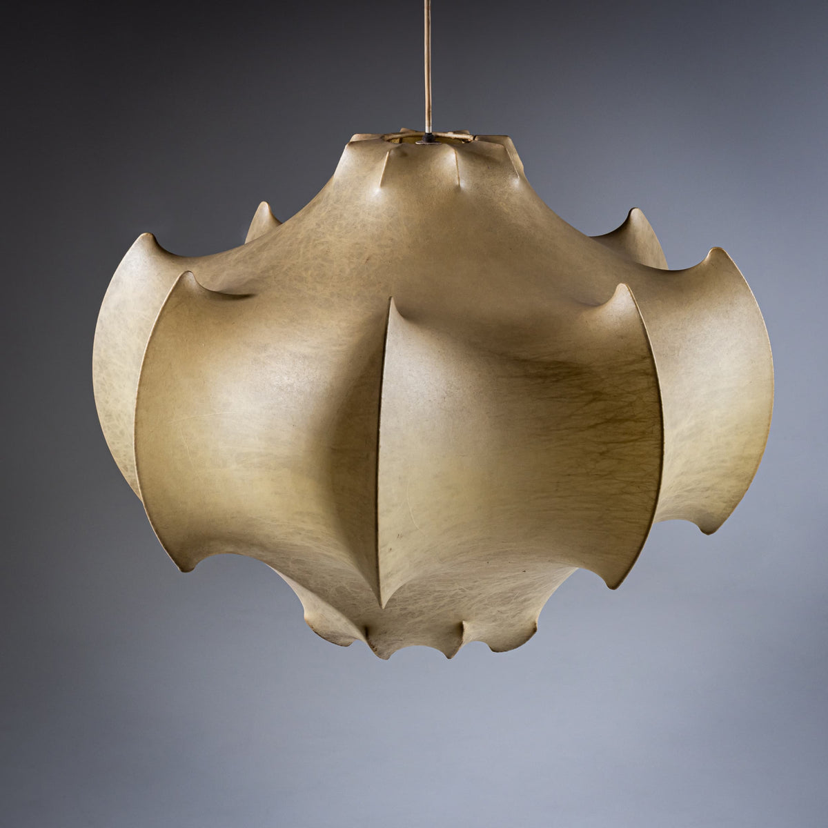 Paar Viscontea Cocoon Pendelleuchten von Achille und Pier Giacomo Castiglioni für Flos, Italien, 1960er Jahre