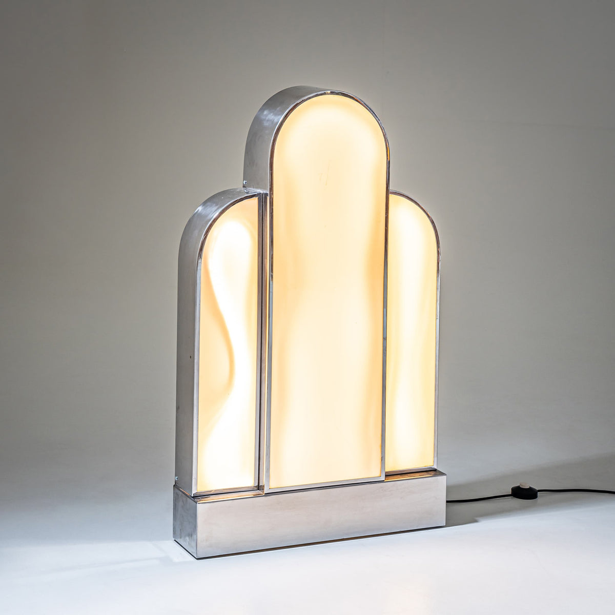 Paar Lampen im Art Deco-Stil, Mitte 20. Jahrhundert