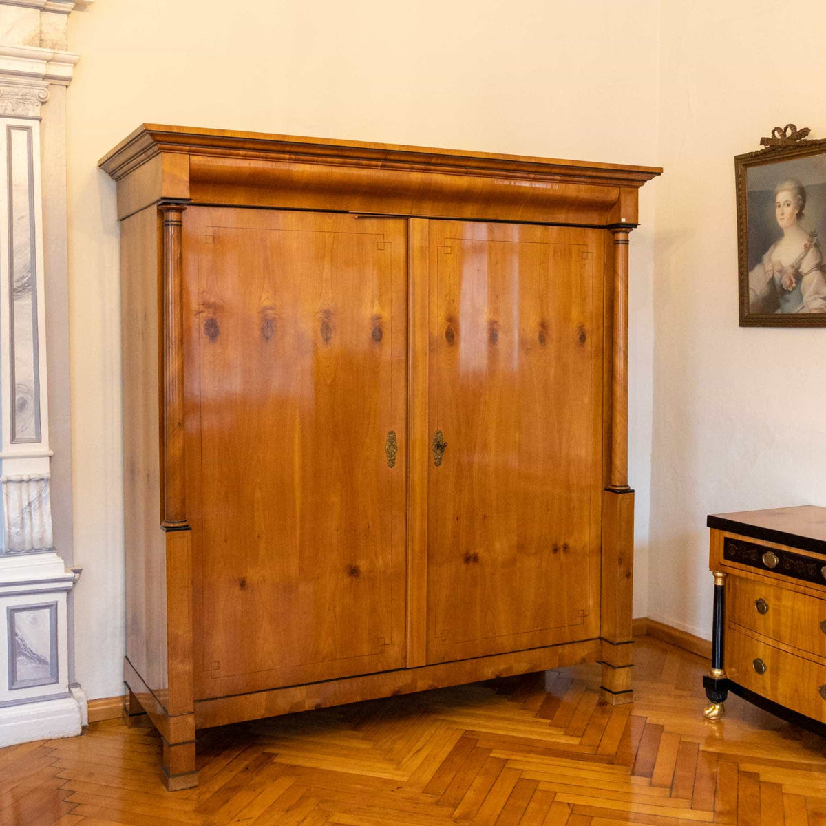 Schrank, Biedermeier, Deutschland, um 1825