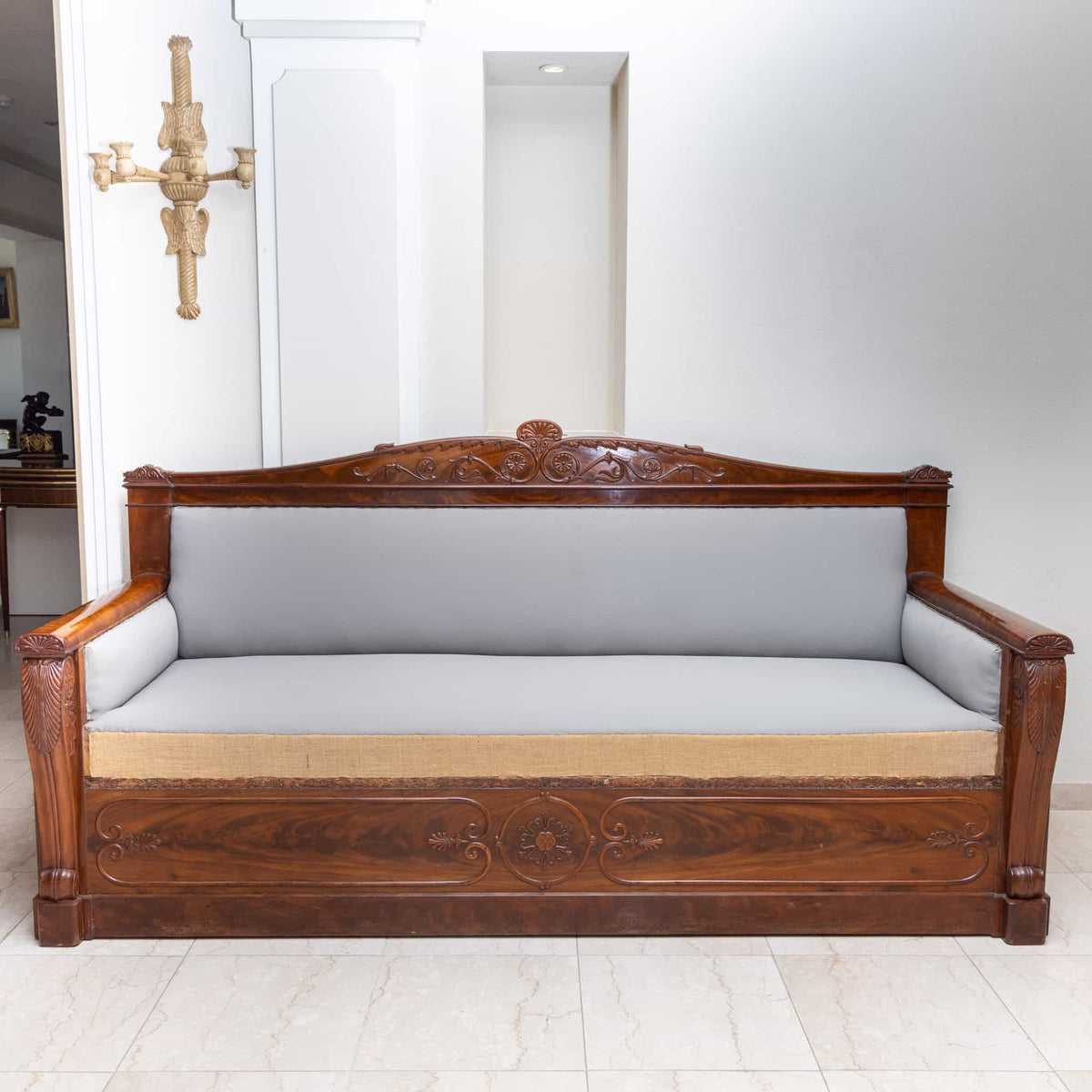 Biedermeier Sitzbänke, Frankreich 1840