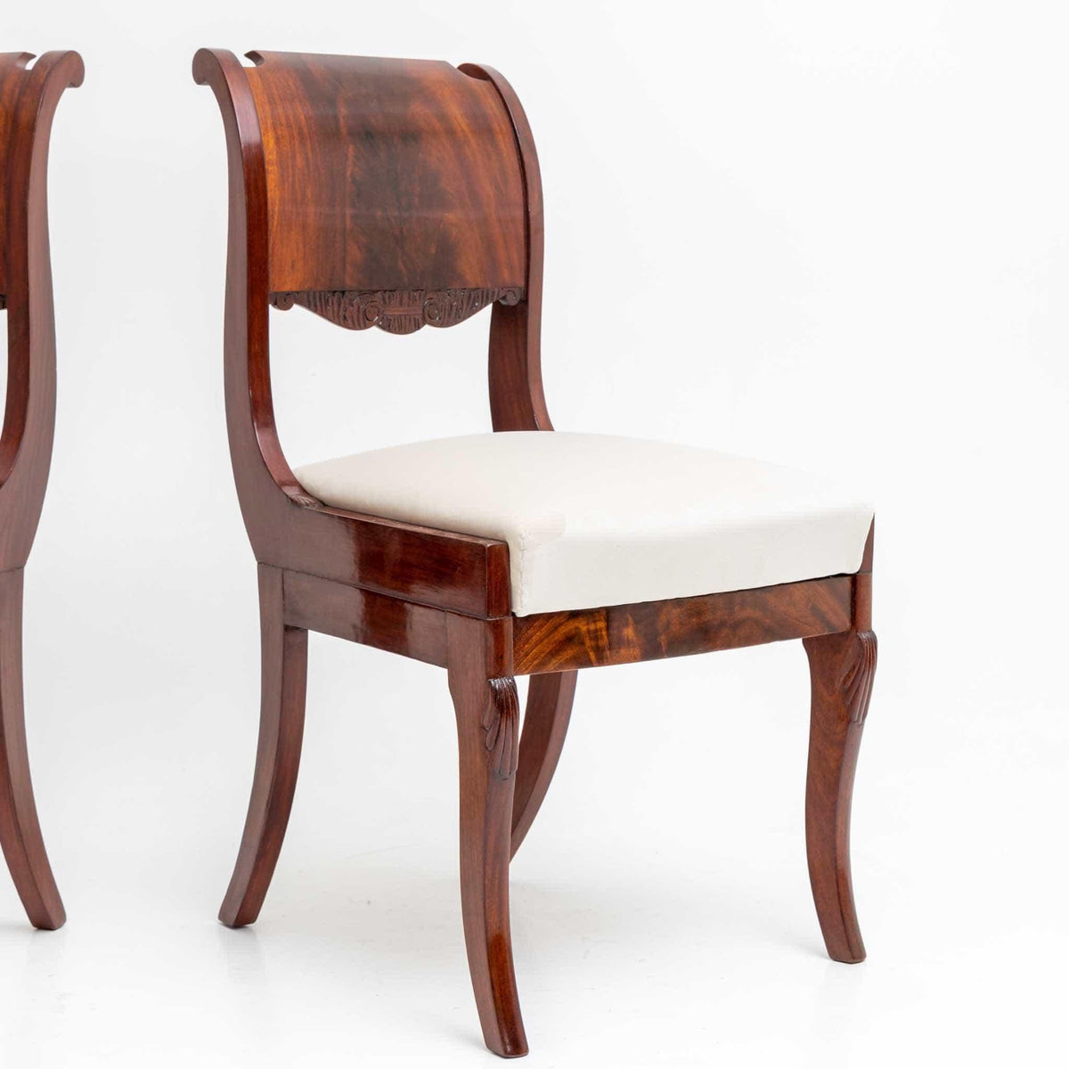 Pair of Chairs, Baltic States, around 1830 - Ehrl Fine Art & Antiques