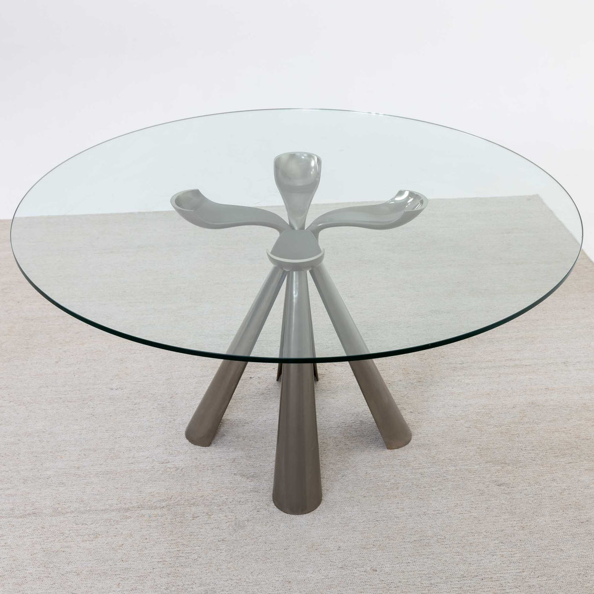 Dining Table by Vittorio Introini for Saporiti, Italy 1970s