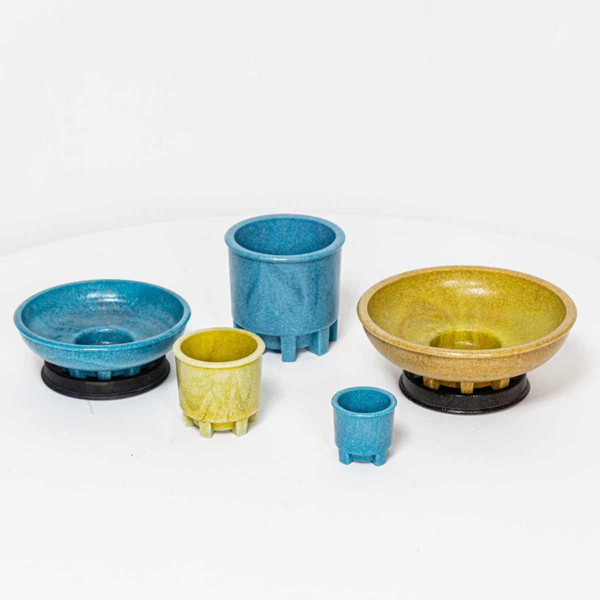 Andries Dirk Copier, Flower pots for cacti, Netherlands 1930s