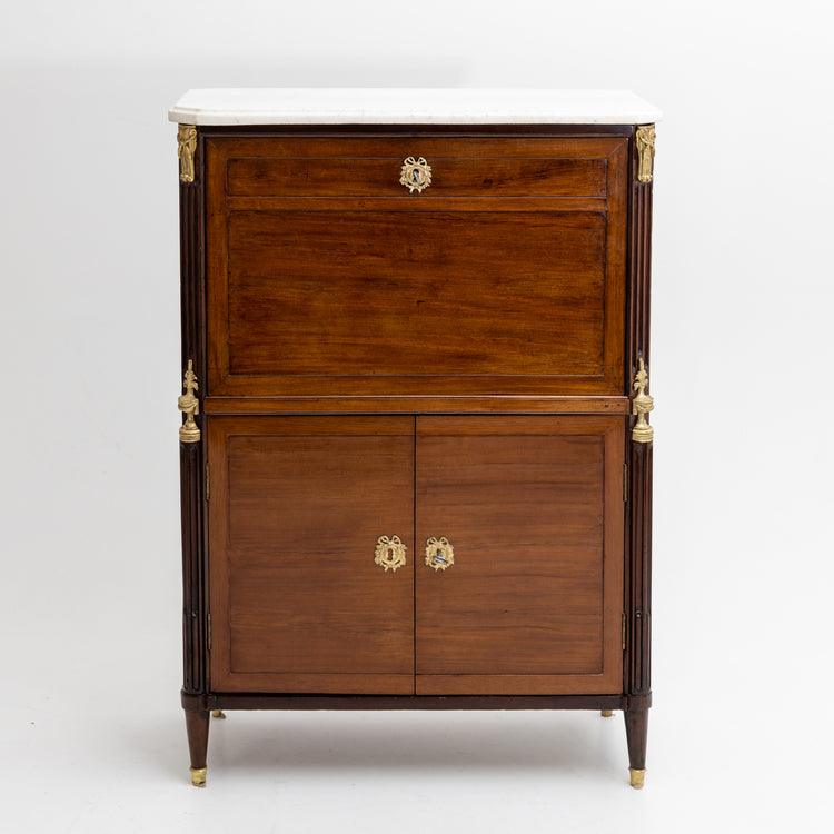 Louis Seize Secretaire à abattant, End of 18th Century - Ehrl Fine Art & Antiques
