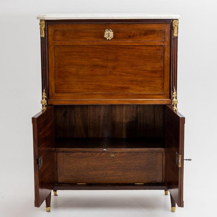 Louis Seize Secretaire à abattant, End of 18th Century - Ehrl Fine Art & Antiques