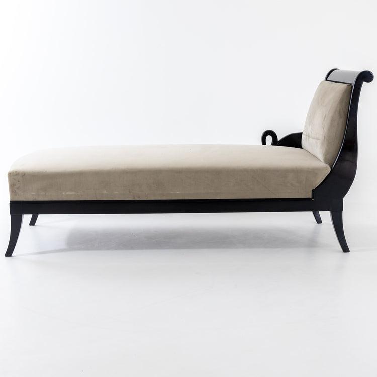 Empire style Recamiere, 20th Century - Ehrl Fine Art & Antiques