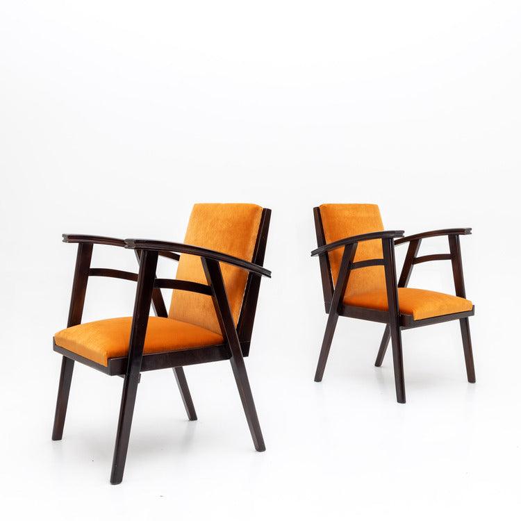 Pair of Armchairs, probably Italy 1960s - Ehrl Fine Art & Antiques