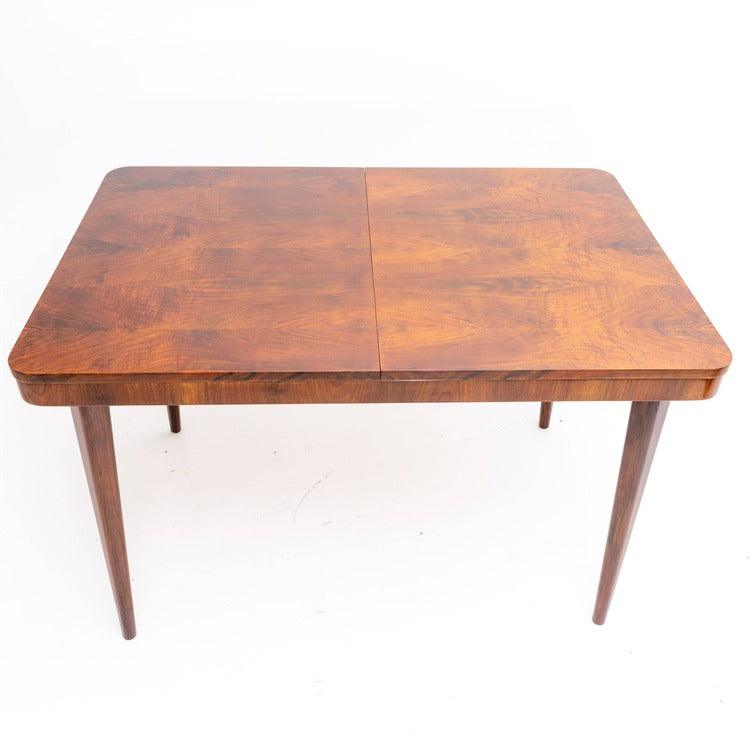 Extendable Dining Table by Jindrich Halabala for UP Zavody, Czechoslovakia, 1950s - Ehrl Fine Art & Antiques