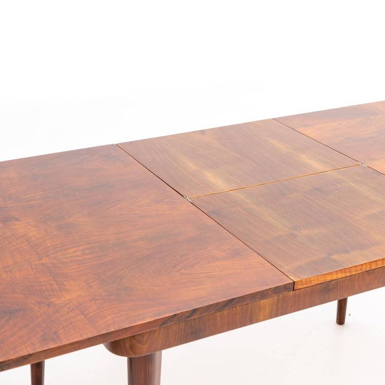Extendable Dining Table by Jindrich Halabala for UP Zavody, Czechoslovakia, 1950s - Ehrl Fine Art & Antiques