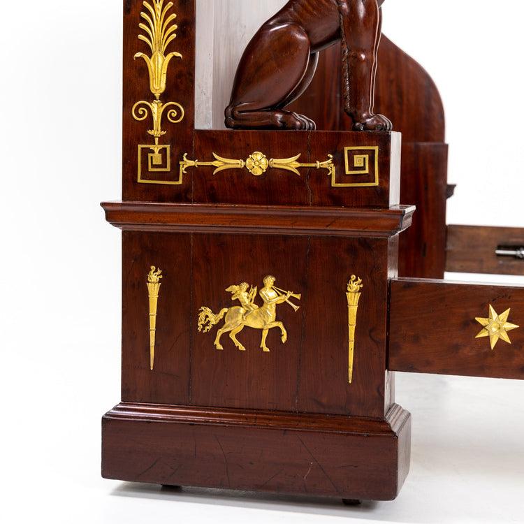 Empire-Style Bed, France 19th Century - Ehrl Fine Art & Antiques