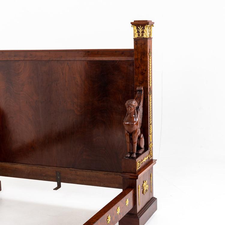 Empire-Style Bed, France 19th Century - Ehrl Fine Art & Antiques
