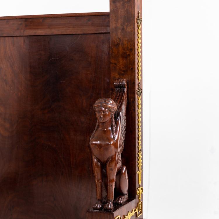 Empire-Style Bed, France 19th Century - Ehrl Fine Art & Antiques