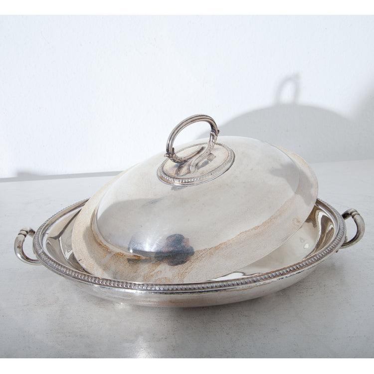 Hot Tray with Lid - Ehrl Fine Art & Antiques