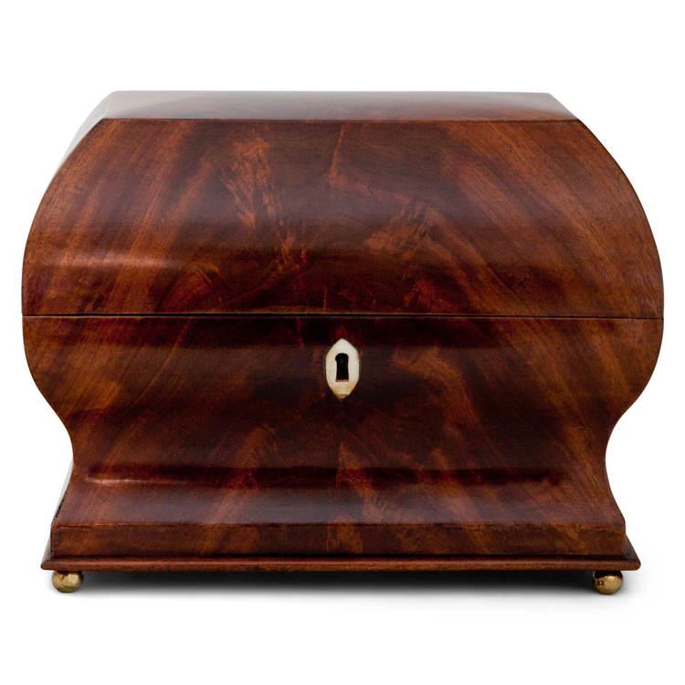 Tea Chest, Germany 1st Half 19th Century - Ehrl Fine Art & Antiques