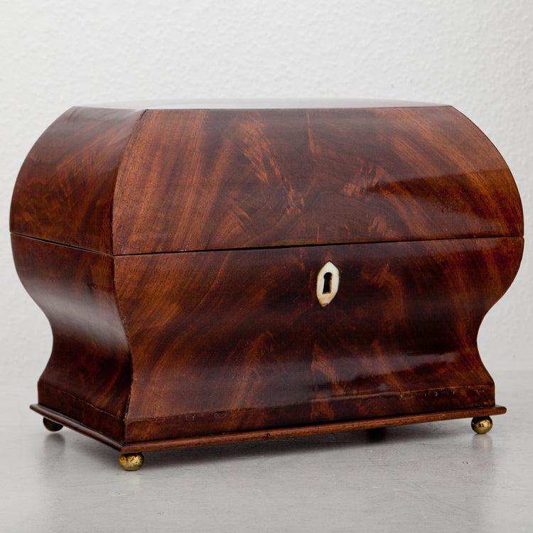 Tea Chest, Germany 1st Half 19th Century - Ehrl Fine Art & Antiques