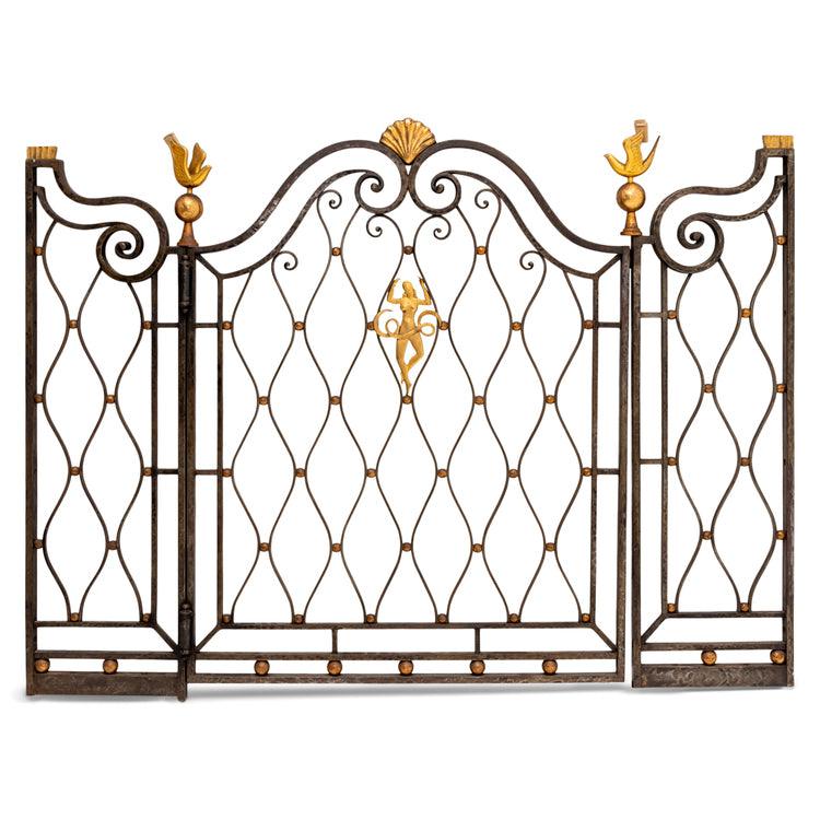 Fence Element, attr. Gilbert Poillerat, France 1940s - Ehrl Fine Art & Antiques