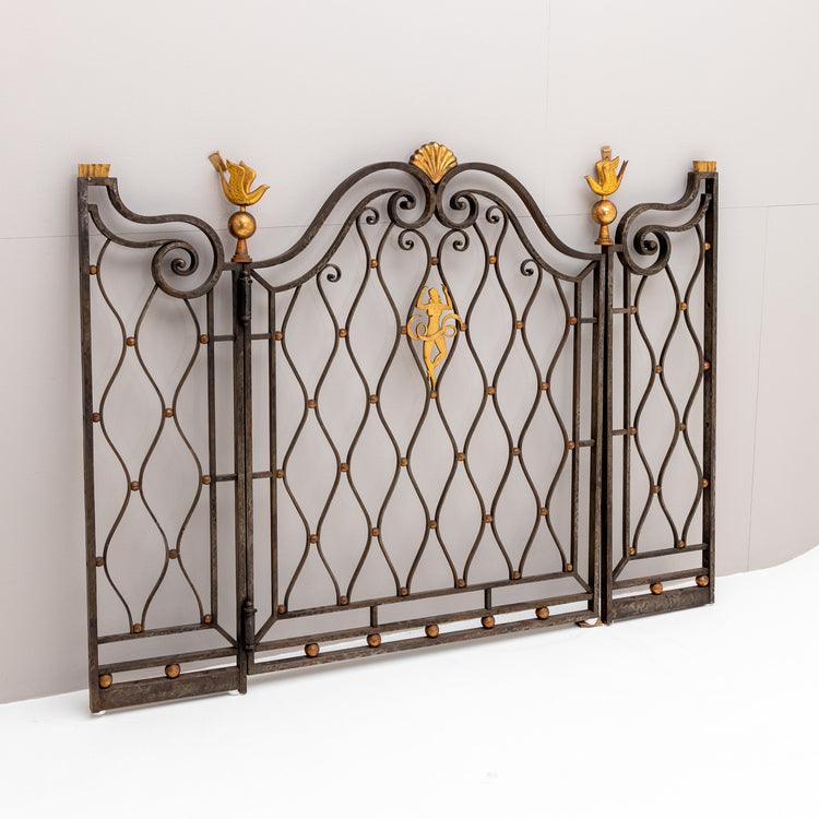Fence Element, attr. Gilbert Poillerat, France 1940s - Ehrl Fine Art & Antiques