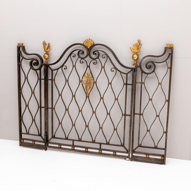 Fence Element, attr. Gilbert Poillerat, France 1940s - Ehrl Fine Art & Antiques