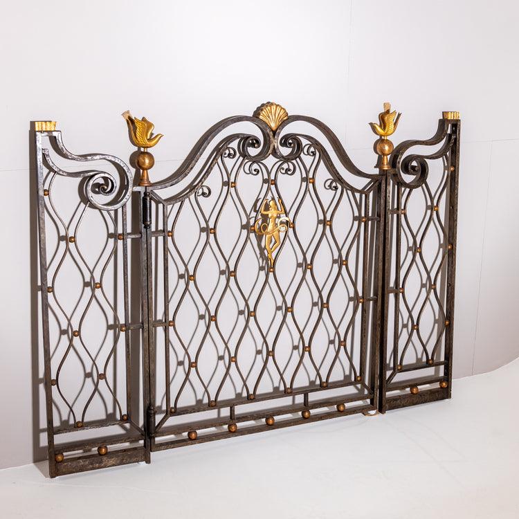 Fence Element, attr. Gilbert Poillerat, France 1940s - Ehrl Fine Art & Antiques