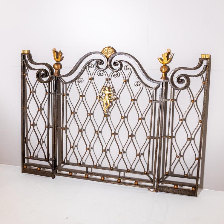 Fence Element, attr. Gilbert Poillerat, France 1940s - Ehrl Fine Art & Antiques