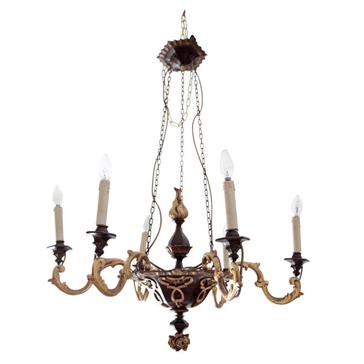 Chandelier, mid-19th Century - Ehrl Fine Art & Antiques