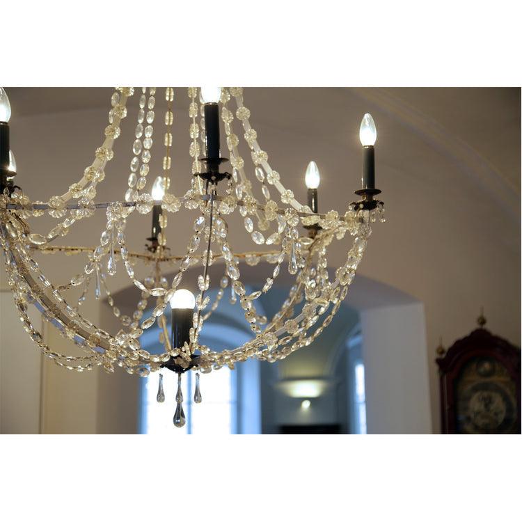 Seven-light Chandelier, 1st Half 19th Century - Ehrl Fine Art & Antiques