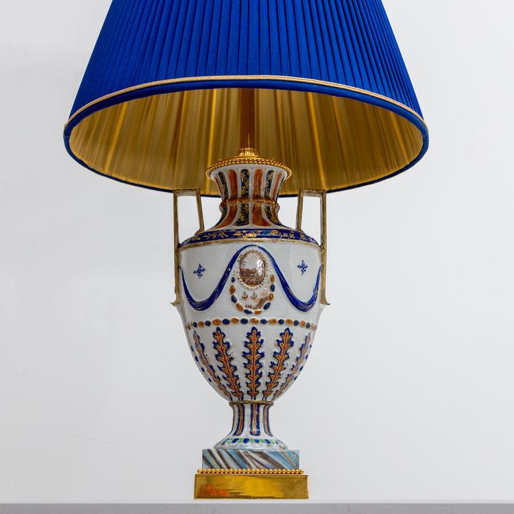 Table lamps with porcelain bases, Chinese Export, 1st Half 19th Century - Ehrl Fine Art & Antiques
