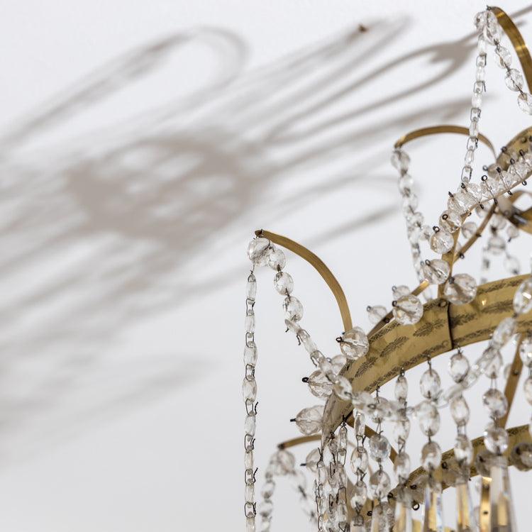 Crystal Chandelier, Sweden around 1800 - Ehrl Fine Art & Antiques