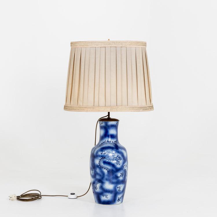 Lamp, Chinese Porcelain, 19th/20th Century - Ehrl Fine Art & Antiques