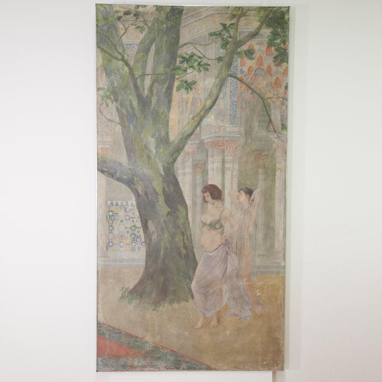 Cycle of paintings after Wieland's Oberon by Josef Engelhart, Vienna 1900 - Ehrl Fine Art & Antiques
