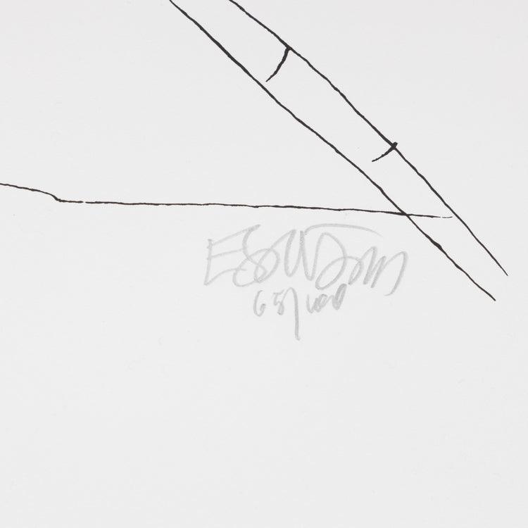 Ettore Sottsass (1917-2007), Architectural Study, Lithograph Ed. 65/100 - Ehrl Fine Art & Antiques