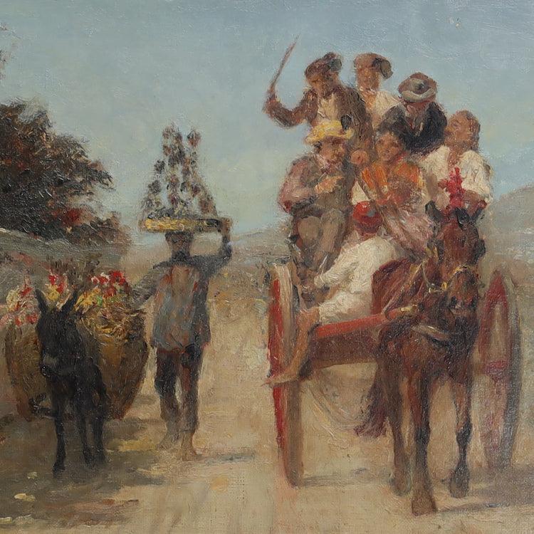 Otto Bache (1839-1927) Italian attendance, 19th Century - Ehrl Fine Art & Antiques